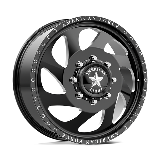 AFDCDB05141-5-20 - American Force AFW Slab 22X8.25 8X200 168mm Gloss Black Milled - American Force Wheels Canada