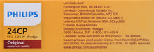 Load image into Gallery viewer, 24CP Philips Standard Miniature 24 - Standard - Multiple Commercial 10-Pack Philips Bulbs