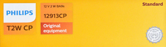 T2WCP Philips Standard Minature T2W - Standard - Multiple Commercial 10-Pack Philips Bulbs
