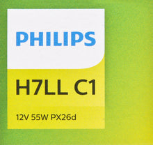 Load image into Gallery viewer, H7LLECOC1 Philips Long Life Bulb H7 - LongerLife - Single Commercial Pack Philips Bulbs