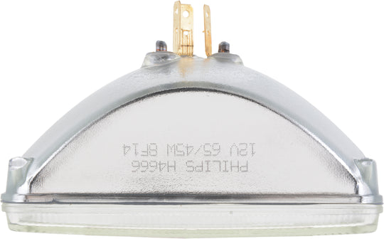 H4666C1 Philips Standard Sealed Beam H4666 - Standard - Single Commercial Pack Philips Bulbs