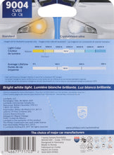 Load image into Gallery viewer, 9004CVB1 Philips CrystalVision ultra Headlight 9004 - CrystalVision Ultra - Single Blister Pack Philips Bulbs