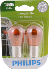 Load image into Gallery viewer, 1156NALLB2 Philips LongerLife Miniature 1156NALL - LongerLife - Twin Blister Pack Philips Bulbs