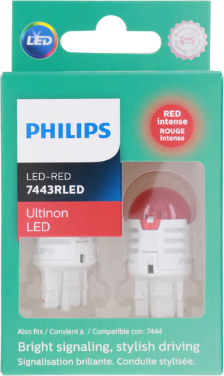 7443RLED Philips Ultinon LED 7443RLED - Ultinon LED - Red Philips Bulbs