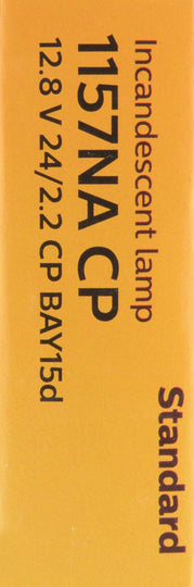 1157NACP Philips Standard Miniature 1157NA - Standard - Multiple Commercial 10-Pack Philips Bulbs