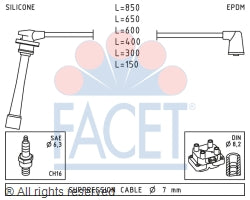 4.7236 Spark Plug Wire Set Facet Canada