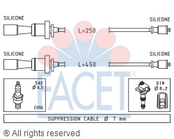 4.7241 Spark Plug Wire Set Facet Canada