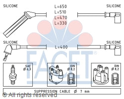 4.9138 Spark Plug Wire Set Facet Canada