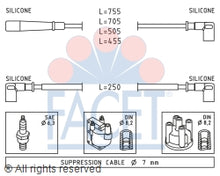 Charger l'image dans la galerie, 4.9140 Spark Plug Wire Set Facet Canada