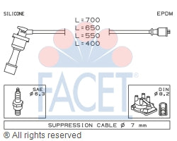 4.9401 Spark Plug Wire Set Facet Canada