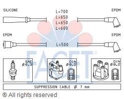 4.9415 Spark Plug Wire Set Facet Canada