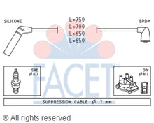 Charger l'image dans la galerie, 4.9420 Spark Plug Wire Set Facet Canada