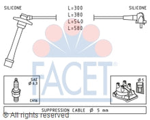 Charger l'image dans la galerie, 4.9435 Spark Plug Wire Set Facet Canada