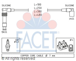 4.9677 Spark Plug Wire Set Facet Canada