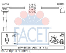 Charger l'image dans la galerie, 4.9709 Spark Plug Wire Set Facet Canada