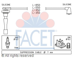 4.9709 Spark Plug Wire Set Facet Canada
