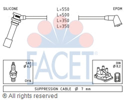 4.9738 Spark Plug Wire Set Facet Canada