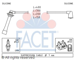 4.9745 Spark Plug Wire Set Facet Canada
