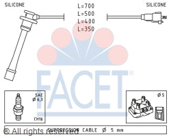 4.9792 Spark Plug Wire Set Facet Canada