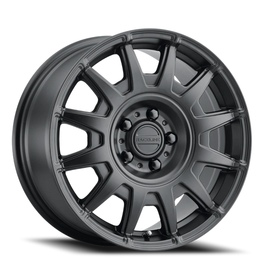 401B-78023+40 - Raceline Aero 401B 17X8 5X108 40mm Satin Black - Raceline Wheels Canada
