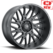 Load image into Gallery viewer, 404-22470SB-76 - Vision 404 Brawl 22X14 8X170 -76mm Satin Black - Vision Wheels Canada