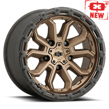 Load image into Gallery viewer, 405-7936BZSBL12 - Vision 405 Korupt 17X9 6X135 12mm Satin Bronze - Vision Wheels Canada