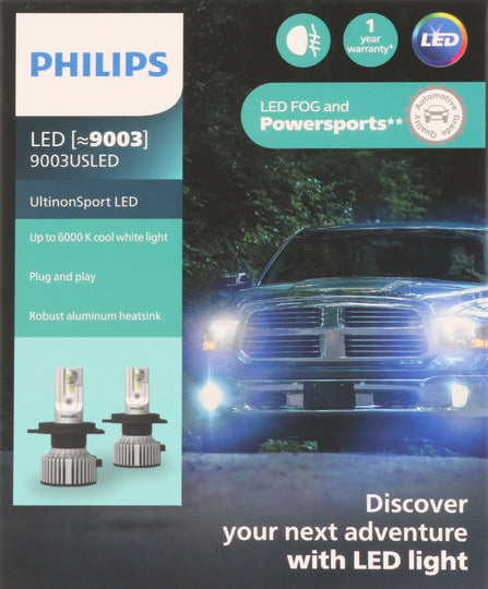 9003USLED Philips Ultinon Sport - UltinonSport LED Philips Bulbs