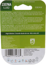 Load image into Gallery viewer, 2357NALLB2 Philips LongerLife Miniature 2357NALL - LongerLife - Twin Blister Pack Philips Bulbs