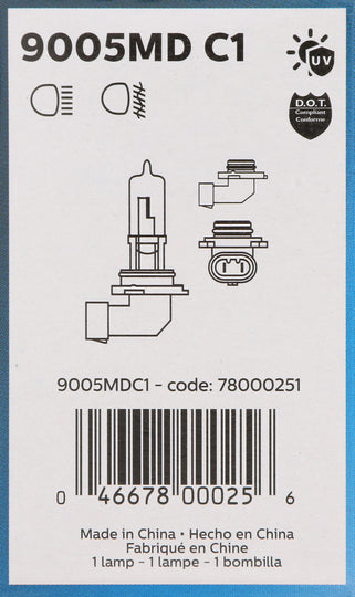 9005MDC1 Philips MasterDuty Bulb - MasterDuty Single Commercial Pack Philips Bulbs