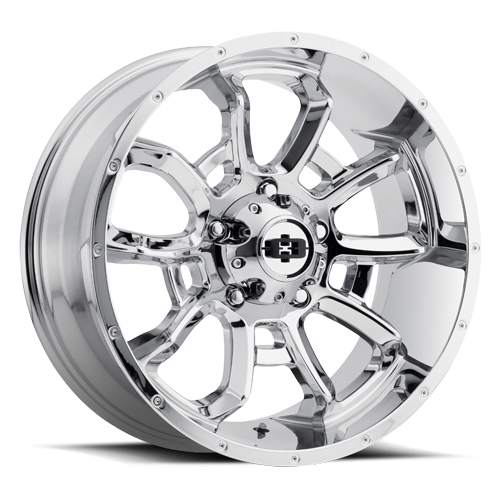 415-20287C-51 - Vision 415 Bomb 20X12 8X180 -51mm Chrome - Vision Wheels Canada