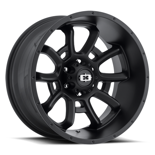 415-2936SB12 - Vision 415 Bomb 20X9 6X135 12mm Satin Black - Vision Wheels Canada