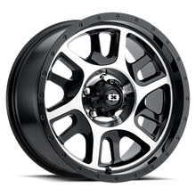 Load image into Gallery viewer, 419-22287GBMF-51 - Vision 419 Split 22X12 8X180 -51mm Gloss Black Machined Face - Vision Wheels Canada