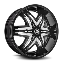 Load image into Gallery viewer, DE-229BLNK3573B - Diablo Elite 22X9.5 Blank 35mm Gloss Black - Diablo Wheels Canada