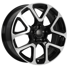Load image into Gallery viewer, R12717002 - ART Replica 127 17X7.5 5X110 ET 40mm Gloss Black - Machined Face DURACOAT - ART Replica Wheels Canada
