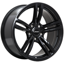 Load image into Gallery viewer, R6117006 - ART Replica 61 17X8 5X112 ET 35mm Gloss Black - ART Replica Wheels Canada
