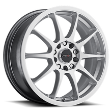 Load image into Gallery viewer, 425-6768HS38 - Vision 425 Bane 16X7 5X114.3 / 5X127 38mm Hyper Silver - Vision Wheels Canada