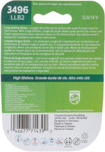 Load image into Gallery viewer, 3496LLB2 Philips LongerLife Miniature 3496LL - LongerLife - Twin Blister Pack Philips Bulbs