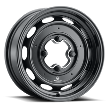 Charger l'image dans la galerie, MW-430B-54530+25 - Mobelwagen 430B Interceptor 15X4.5 4X130 25mm Satin Black - Mobelwagen Wheels Canada