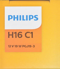Load image into Gallery viewer, H16C1 Philips Standard Headlight H16 - Standard - Multiple Commercial 10-Pack Philips Bulbs