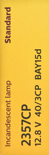 2357CP Philips Standard Miniature 2357 - Standard - Multiple Commercial 10-Pack Philips Bulbs