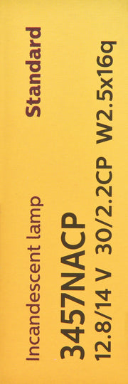 3457NACP Philips Standard Miniature 3457NA - Standard - Multiple Commercial 10-Pack Philips Bulbs