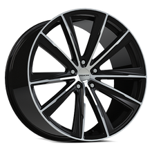 Charger l'image dans la galerie, 471V22912GBMF35 - Vision 471 Splinter 22X9 5X120 35mm Gloss Black Machined Face - Vision Wheels Canada