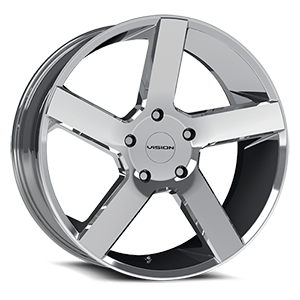 472V24984C30 - Vision 472 Switchback 24X9.5 6X139.7 30mm Chrome - Vision Wheels Canada
