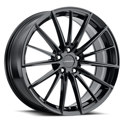 473-2865GB35 - Vision 473 Axis 20X8.5 5X114.3 35mm Gloss Black - Vision Wheels Canada