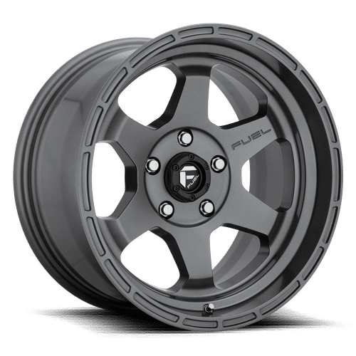 D66518905645 - Fuel Off-Road D666 Shok 18X9 5X150 ET -12mm Matte Gun Metal - Fuel Off-Road Wheels Canada