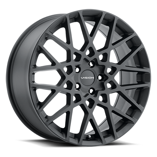 474-7865SB38 - Vision 474 Recoil 17X8 5X114.3 38mm Satin Black - Vision Wheels Canada