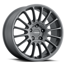 Load image into Gallery viewer, 477-7845SB38 - Vision 477 Monaco 17X8 5X112 38mm Satin Black - Vision Wheels Canada
