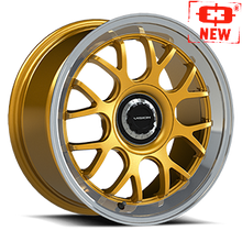 Charger l'image dans la galerie, 478-2819GOML35 - Vision 478 Alpine 20X8.5 5X110 / 5X115 35mm Gold Machined Lip - Vision Wheels Canada