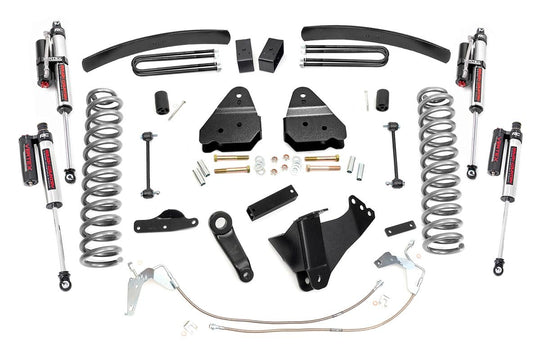 47850 4.5 Inch Lift Kit - W/O Overloads - Vertex - Ford Super Duty (08-10) Rough Country Canada