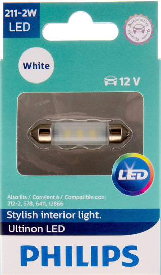 211-2WLED Philips Ultinon LED 211-2WLED - Ultinon LED - White Philips Bulbs